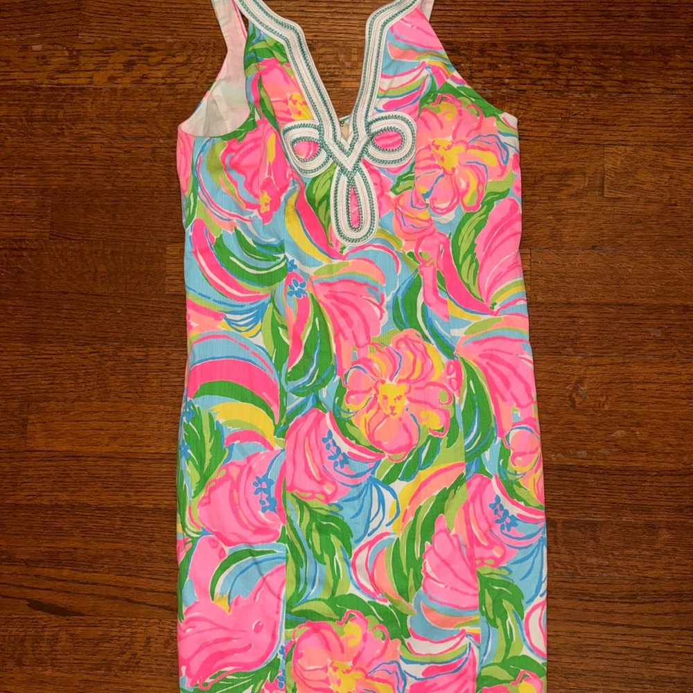 Lilly  Pulitzer Tessa Shift Dress Size 0